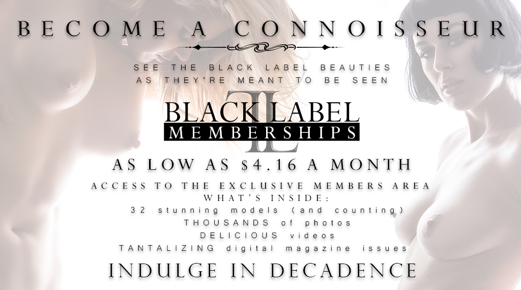 join black label magazine, julie ernes nude, glass olive nude, olive glass, nude art magazine, nude photography, black label beauties, membership, naked, exotic, luxury