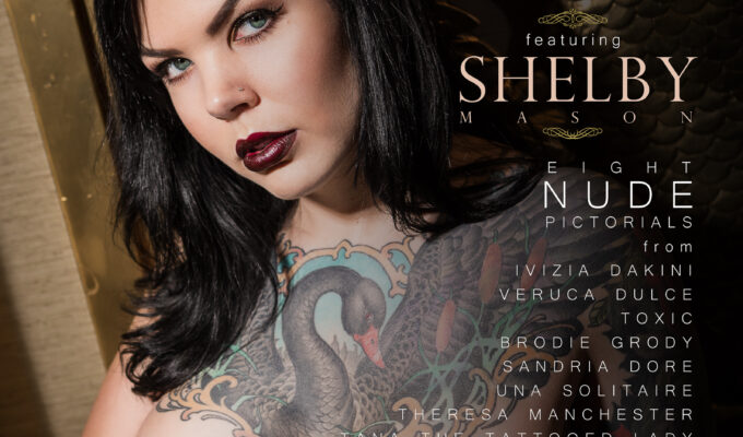 Black Label Magazine, Shelby Mason, nude art, tattoos, nude tattoo models
